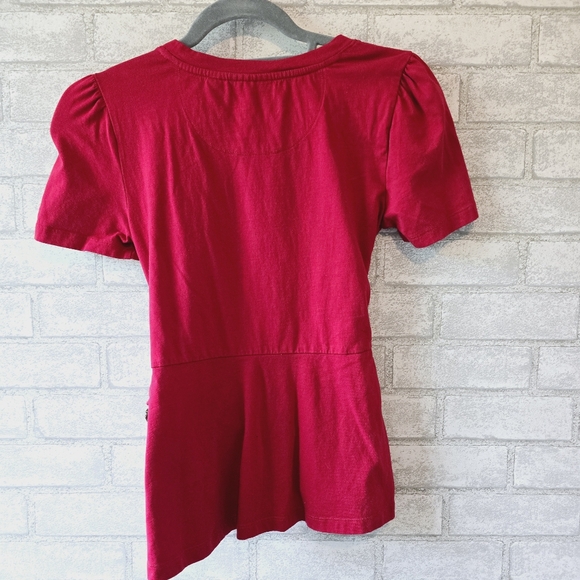 Anthro. Maeve Cotton Tee - Picture 4 of 8